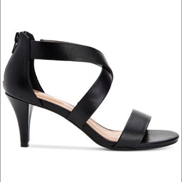 Style & Co. Paysonn Suede Open Toe Strap, NEW - Picture 2 of 5